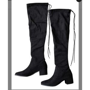 Brand new over knee boots